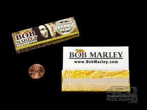 Bob Marley 1 1-4 Size Organic Hemp Rolling Papers 25/Box - 2