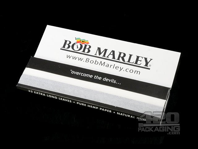 Bob Marley Extra Long King Size Pure Hemp Rolling Papers 50/Box - 3