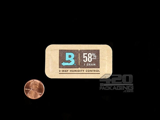 Boveda Humidity Packs 58% Slim (1 gram) 1500/Box - 2