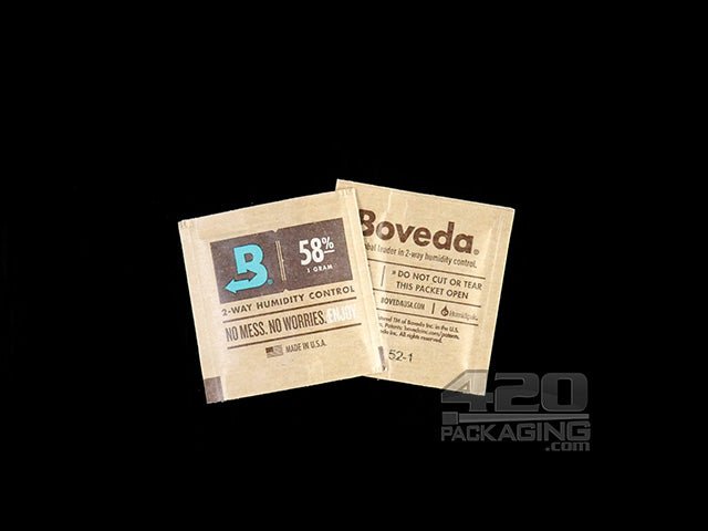 Boveda Humidity Packs 58% (1 gram) 1500/Box - 1