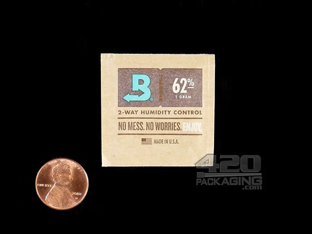 Boveda Humidity Packs 62% (1 gram) 1500/Box - 2