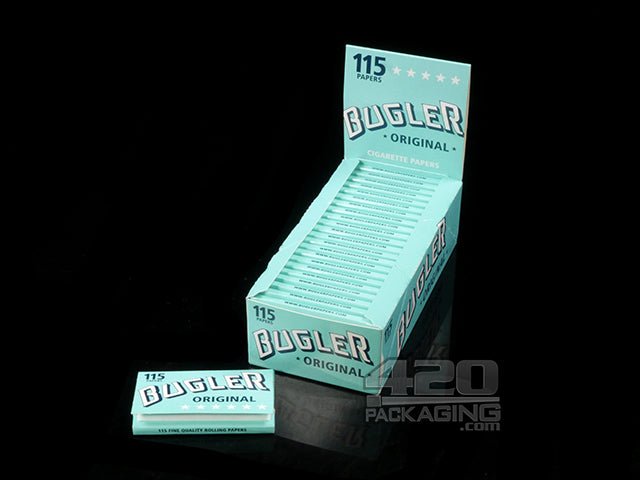 Bugler Single Wide Rolling Papers 24/Box - 1