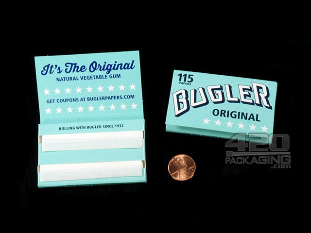 Bugler Single Wide Rolling Papers 24/Box - 2