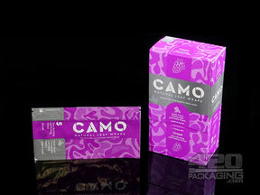 Camo Natural Leaf Grape Flavored Wraps 25/Box - 1