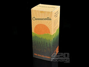 Cannarolla 109mm x 26mm Pre Rolled Natural Paper Cones 800/Box - 1