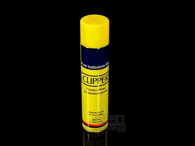 Clipper 300ml Pure Butane Gas 12 Canisters - 1