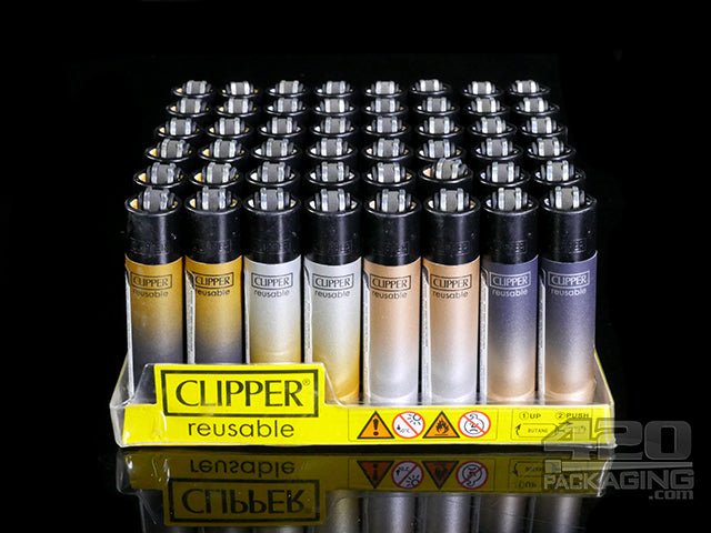 Clipper Lighter Gradient Design 48/Box - 3