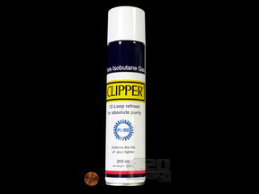 Clipper 300ml Pure Isobutane Gas Canisters 12/Box - 4