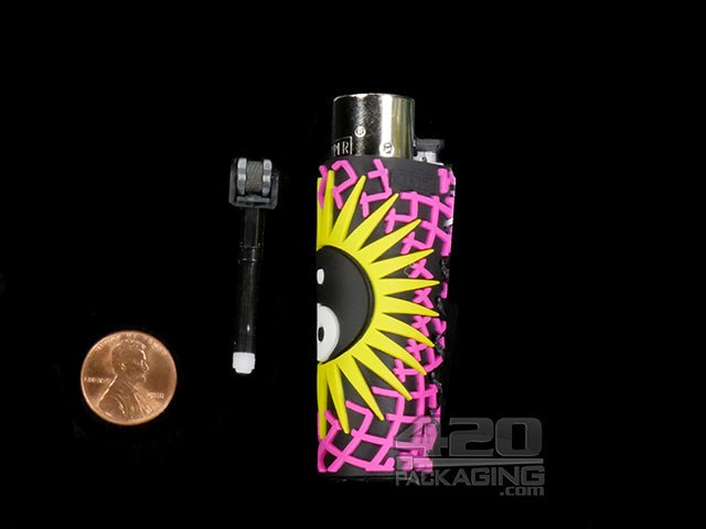 80's Design Clipper Lighter With Silicone POP Cover 30/Box - 2