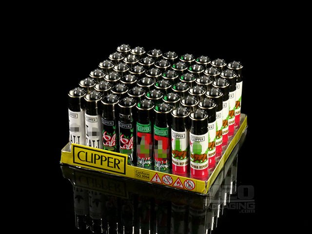 Clipper Lighter California Design 48/Box - 2