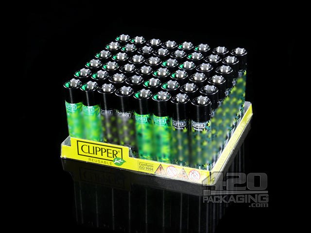 Clipper Lighter Leaves 7 Design 48/Box - 2