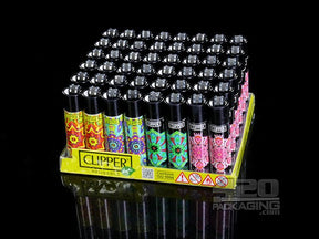 Clipper Lighter Mandala Design 48/Box - 2