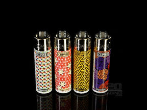 Clipper Lighter Kaleidoscope Designs 48/Box - 1