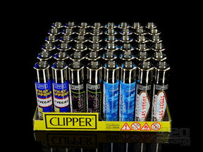 Clipper Lighter Las Vegas Designs 48/Box - 4