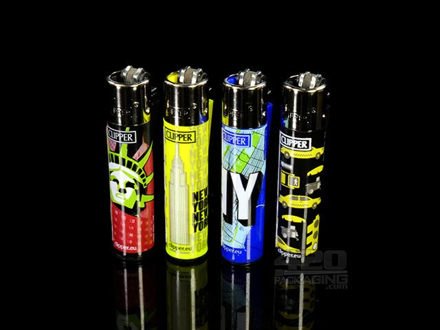 Clipper Lighter New York Designs 48/Box - 1