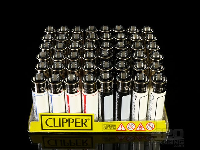 Clipper Lighter Property Of Design 48/Box - 4