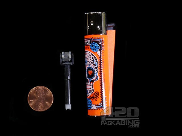 Clipper Lighter Skulls 8 Design 48/Box - 4