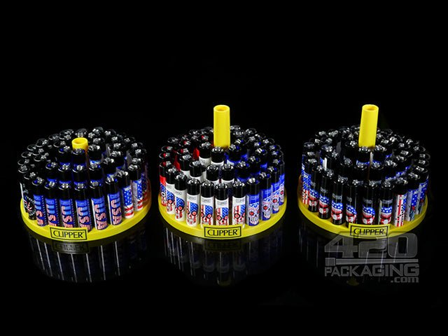 Clipper Lighter USA Design 3 Tier Tower 156/Box - 4