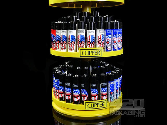 Clipper Lighter USA Design 3 Tier Tower 156/Box - 3