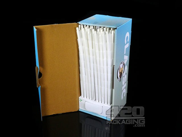 Cones + Supply King Size Pre Rolled Classic Paper Cones 800/Box - 2