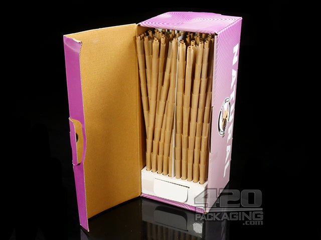 Cones + Supply 1 1-4 Sized Pre Rolled Natural Paper Cones 900/Box - 2