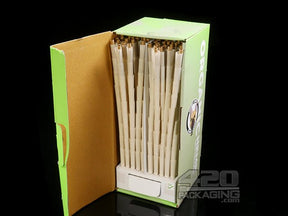 Cones + Supply 1 1-4 Sized Pre Rolled Organic Paper Cones 900/Box - 2