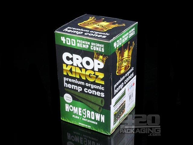 Crop Kingz 109mm Premium Hemp Cones 400/Box - 1