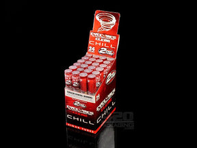 Cyclones Clear Red Chill Flavored Cones 24/Box - 1