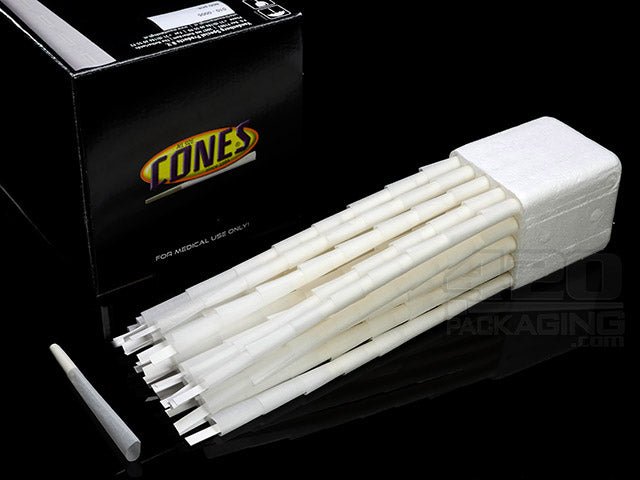 98mm Small De Luxe Cones - 26mm Large Filter (1 Gram) 800/Box - 2