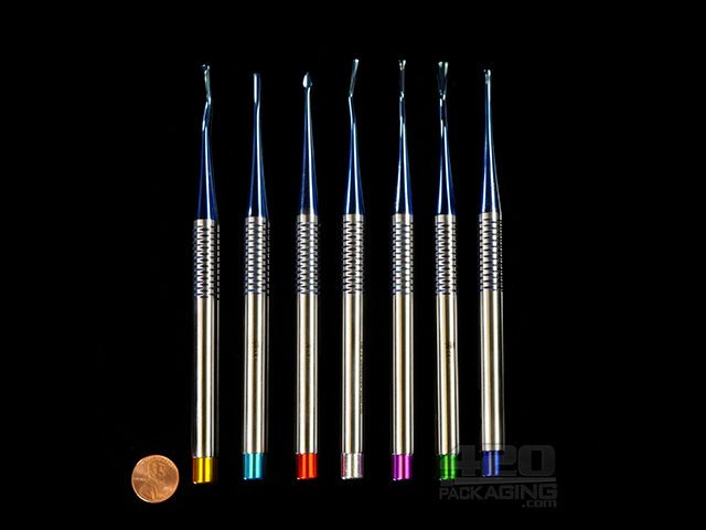 7 Piece Medical Grade Stainless Steel Dab Tool Set With Case - 2