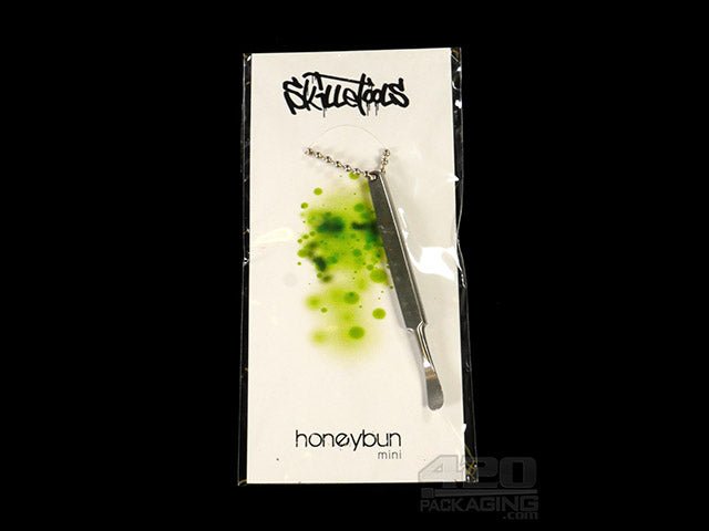 Skilletools "Honeybun" Mini Silver Dab Tool Keychain - 1