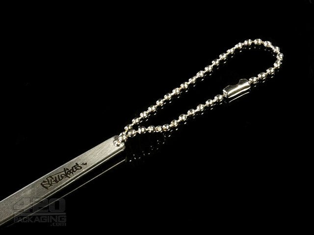 Skilletools "Scoop Dogg" Mini Silver Dab Tool Keychain - 4