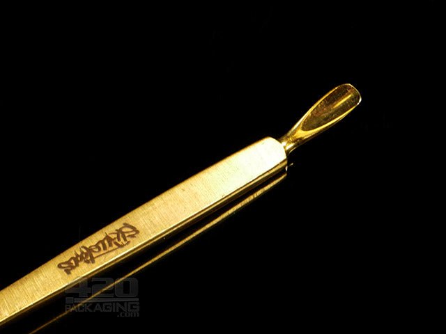 Skilletools "Scoop Dogg" Mini Gold Dab Tool Keychain - 3