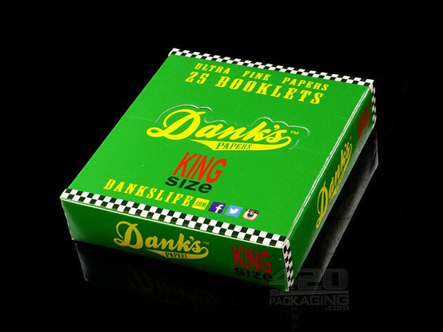 Danks King Size Rolling Papers 25/Box - 2