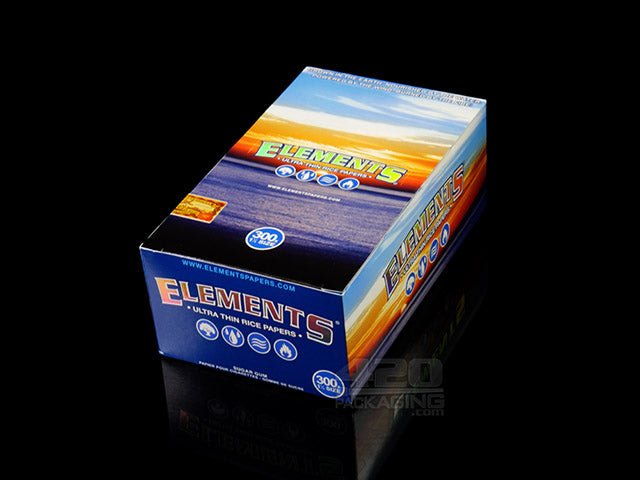 Elements 1 1-4 Size 300's Rolling Papers 20/Box - 2