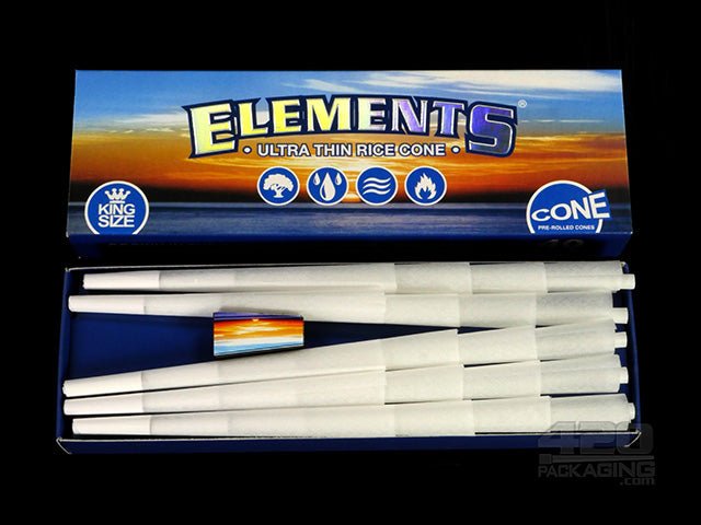 Elements 109mm King Size Cones 40-Pack - 2