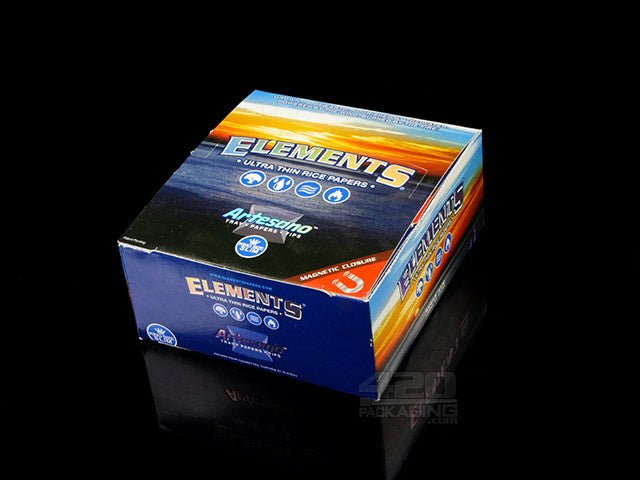 Elements King Size Slim Artesano Rolling Papers 15/Box - 2