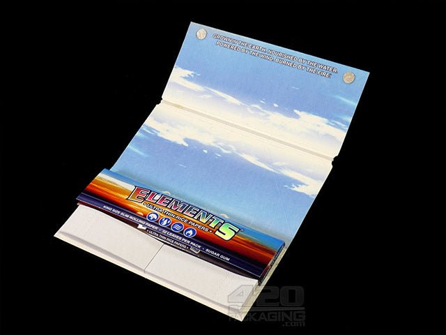 Elements King Size Slim Artesano Rolling Papers 15/Box - 4