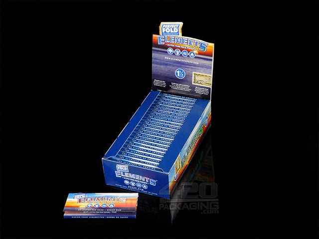 Elements Perfect Fold 1 1-4 Size Rolling Papers 25/Box - 1