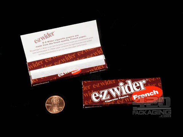 EZ Wider French Rolling Papers 24/Box - 2