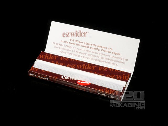 EZ Wider French Rolling Papers 24/Box - 3