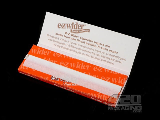 EZ Wider French Slow Burn Rolling Papers 24/Box - 3