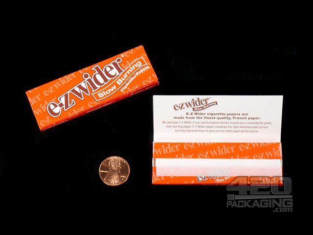 EZ Wider French Slow Burn Rolling Papers 24/Box - 2