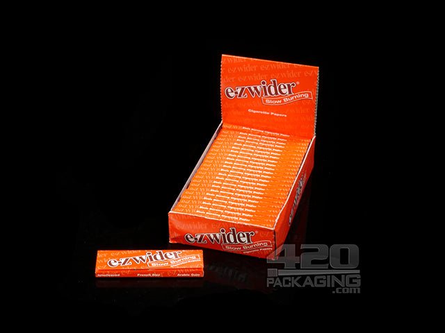 EZ Wider French Slow Burn Rolling Papers 24/Box - 1