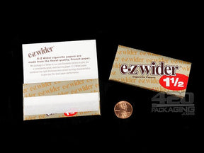 EZ Wider Gold 1 1-2 Size Rolling Papers 24/Box - 2
