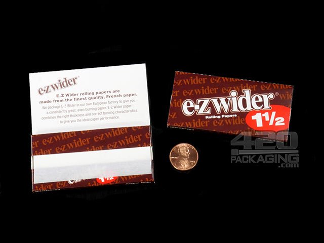 EZ Wider 1 1-2 Size Rolling Papers 24/Box - 2