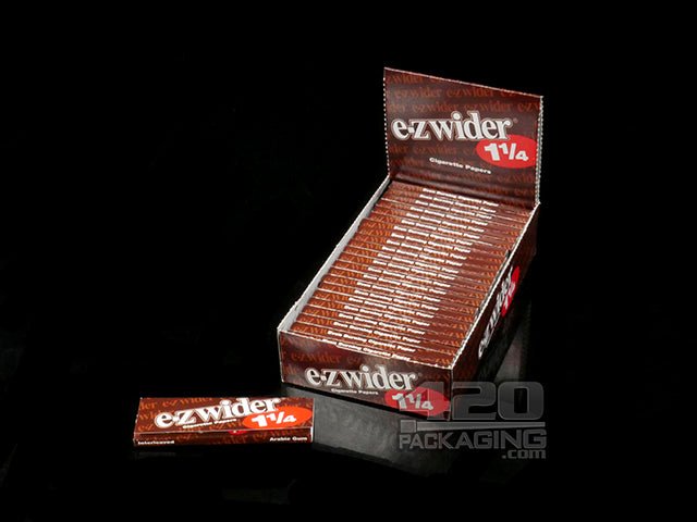 EZ Wider 1 1-4 Size Rolling Papers 24/Box - 1