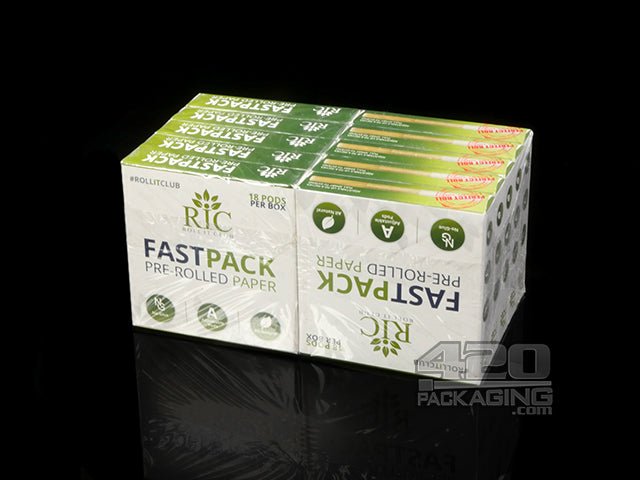 RIC Fast Pack Extendable Pre Rolled Paper Cones 10/Box - 1
