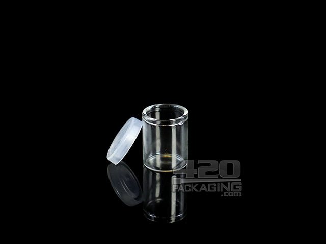 10ml Glass Concentrate Jars With Silicone Lid 144/Box - 1