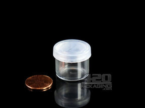 6ml Glass Concentrate Jars With Lid 144/Box - 3